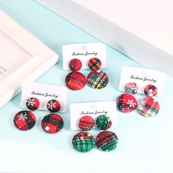 Festliche Weihnachtsmode Ohrringe
