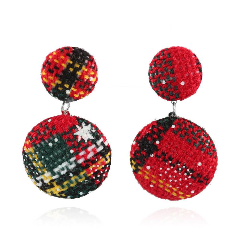 Festliche Weihnachtsmode Ohrringe