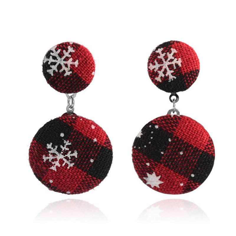 Festliche Weihnachtsmode Ohrringe