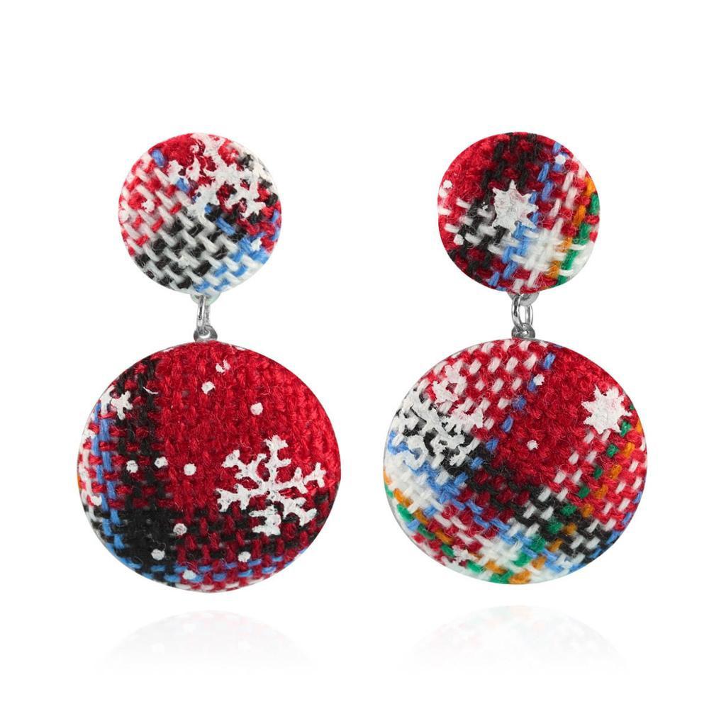 Festliche Weihnachtsmode Ohrringe