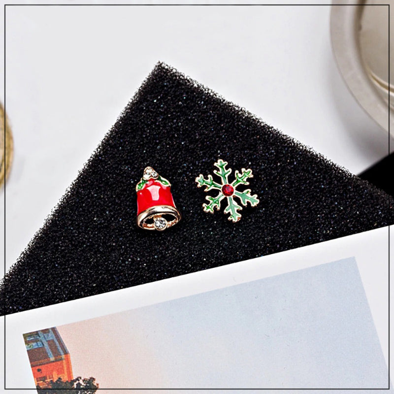 Festliche Weihnachtsohrstecker