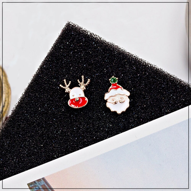 Festliche Weihnachtsohrstecker