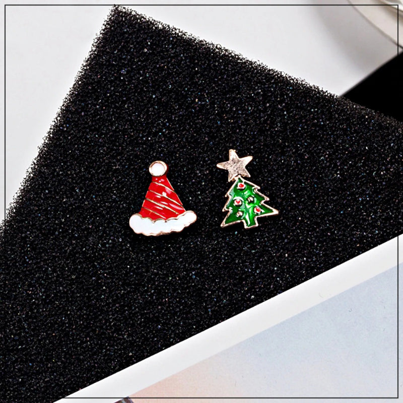 Festliche Weihnachtsohrstecker