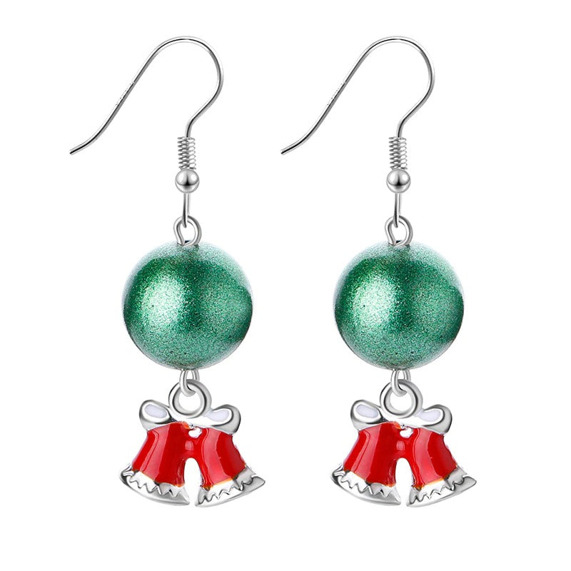 Festliche Party-Ohrring-Kollektion mit Weihnachtsthema