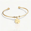 Armband mit vierblättrigem Kleeblatt