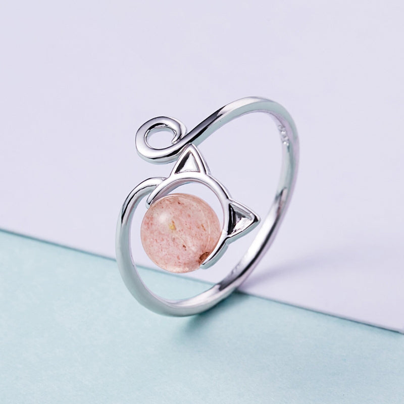 Lustiger und perfekter Katzenring