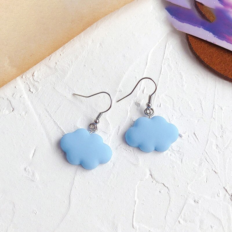 Funky Mehrfarbige Pilz Ohrhänger