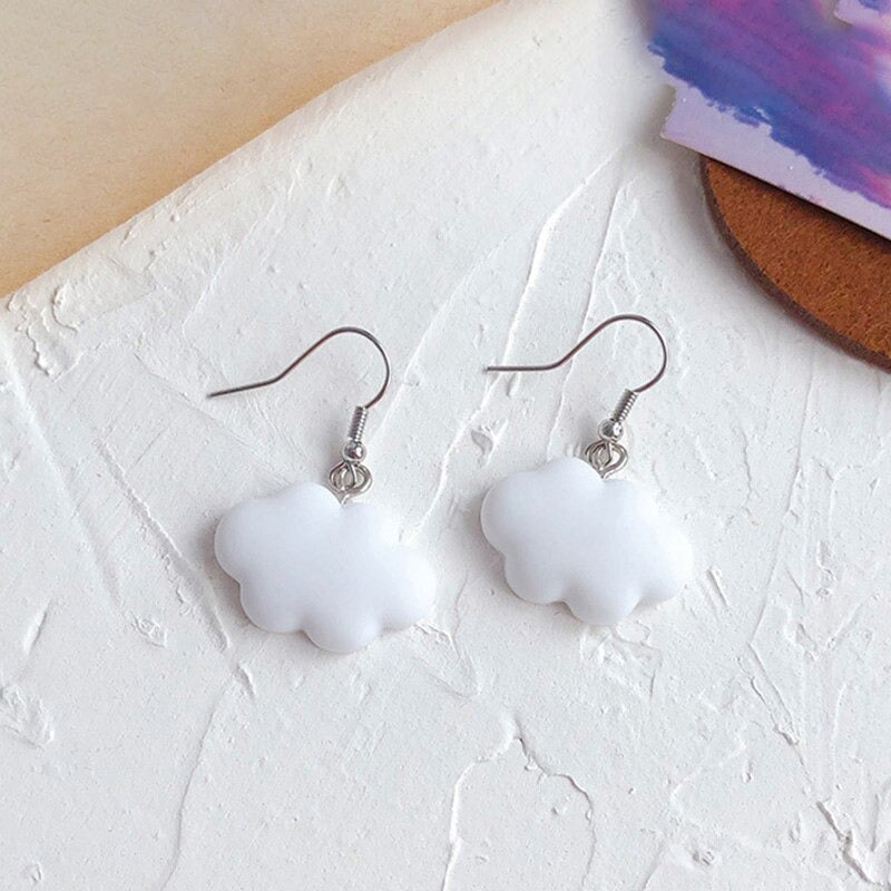 Funky Mehrfarbige Pilz Ohrhänger