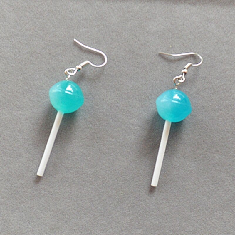 Funky Mehrfarbige Pilz Ohrhänger