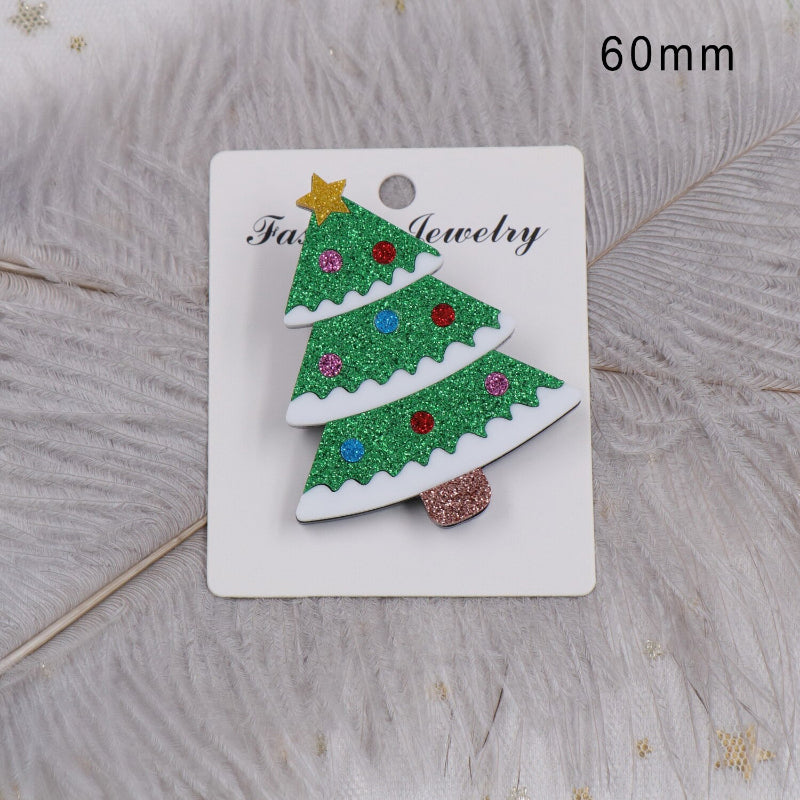 Glänzende festliche Weihnachtsbroschen