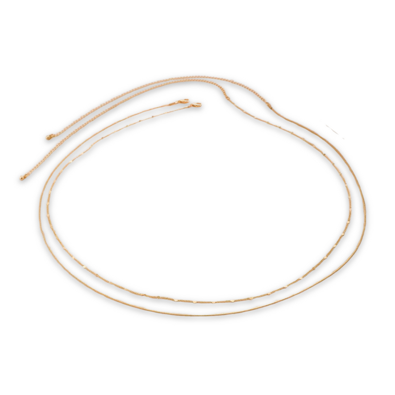 Bauchkette für Damen – verstellbarer, mehrlagiger, zarter Taillenschmuck