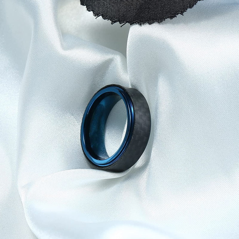 Angst-Zappelring aus Kohlefaser