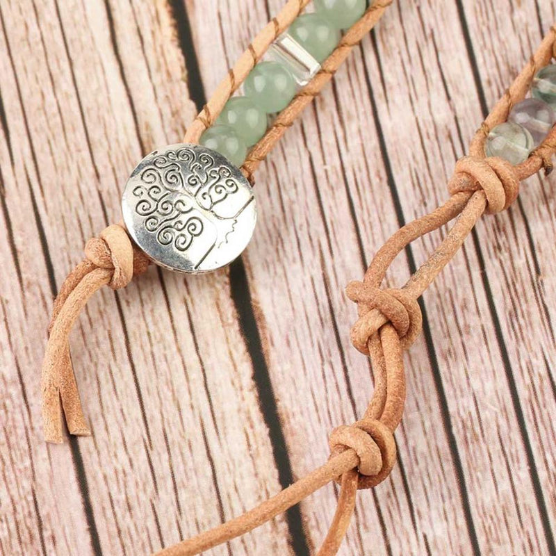 Green Vibe Bohemian Mehrschicht-Armband