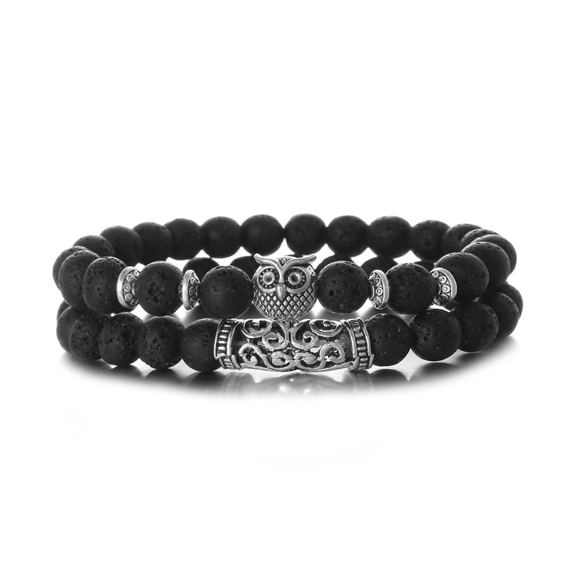Buddha-Kopf-Charm-Armband