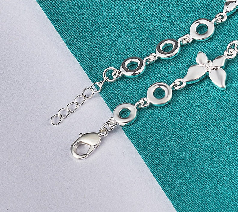 925 Sterling Silber Schmetterling Charm Armband Ian Connor