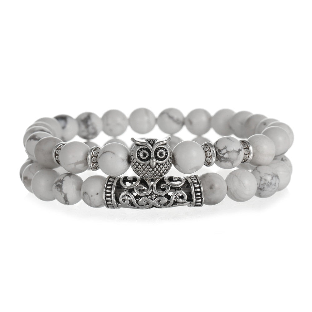 Buddha-Kopf-Charm-Armband