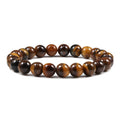 Armband aus Lavasteinen aus Holz