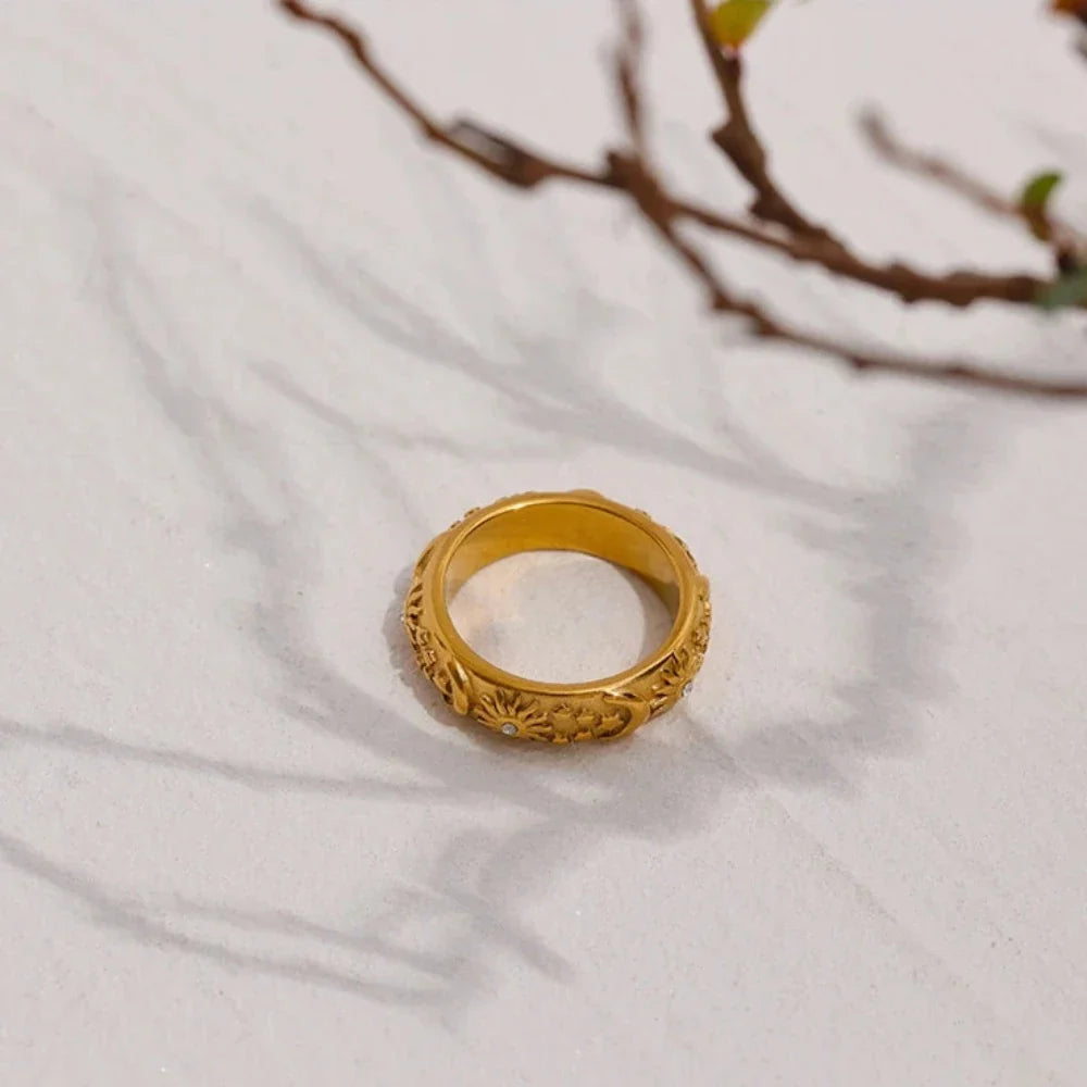 Sonne Mond Stern Ring