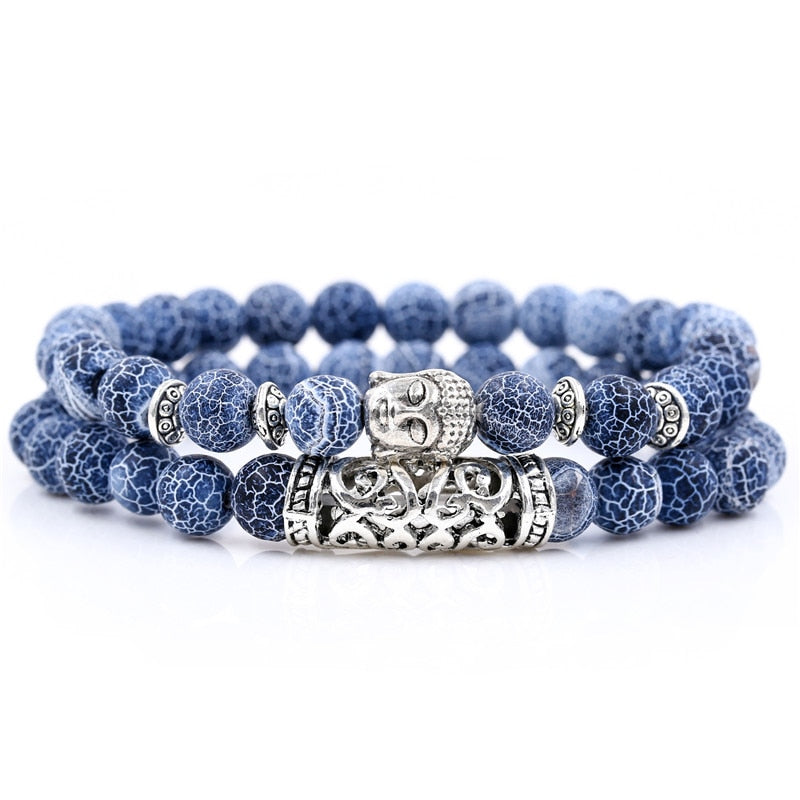 Buddha-Kopf-Charm-Armband