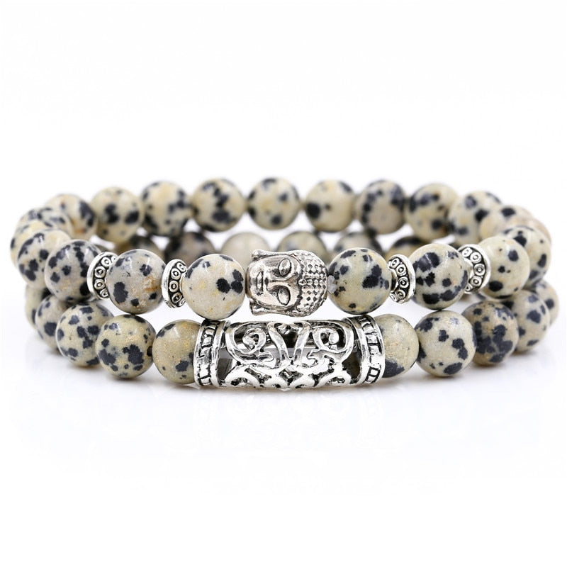 Buddha-Kopf-Charm-Armband