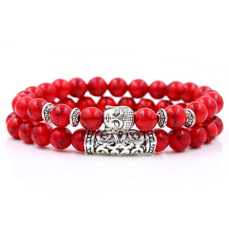Buddha-Kopf-Charm-Armband