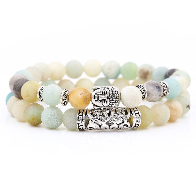 Buddha-Kopf-Charm-Armband