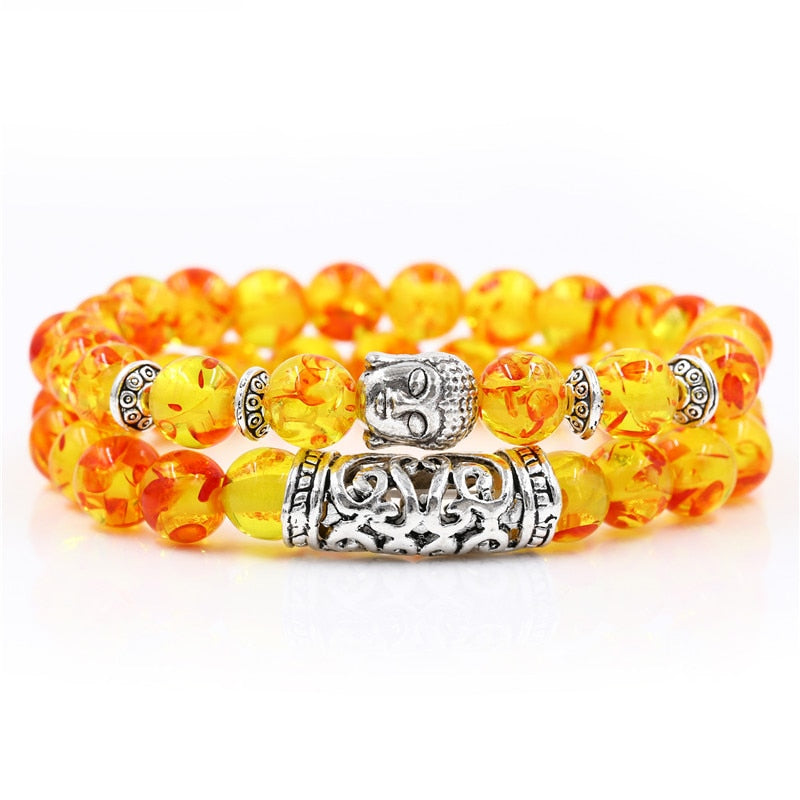 Buddha-Kopf-Charm-Armband