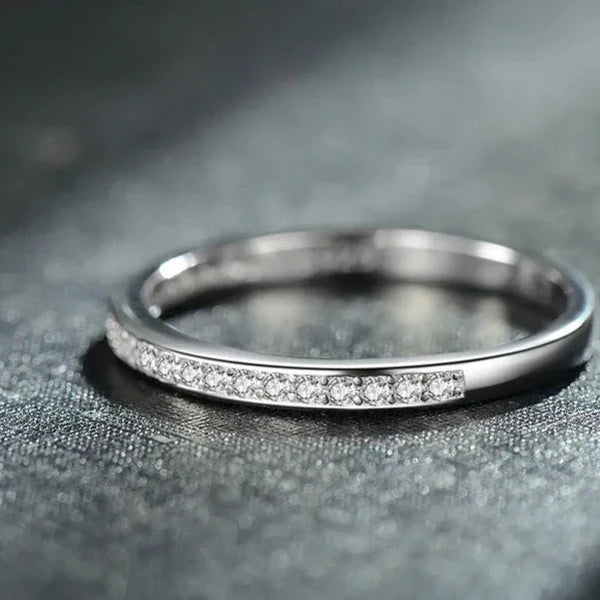 Silberner Funkelring