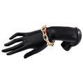 Bohemian Bunt bemalte Aluminium Kette