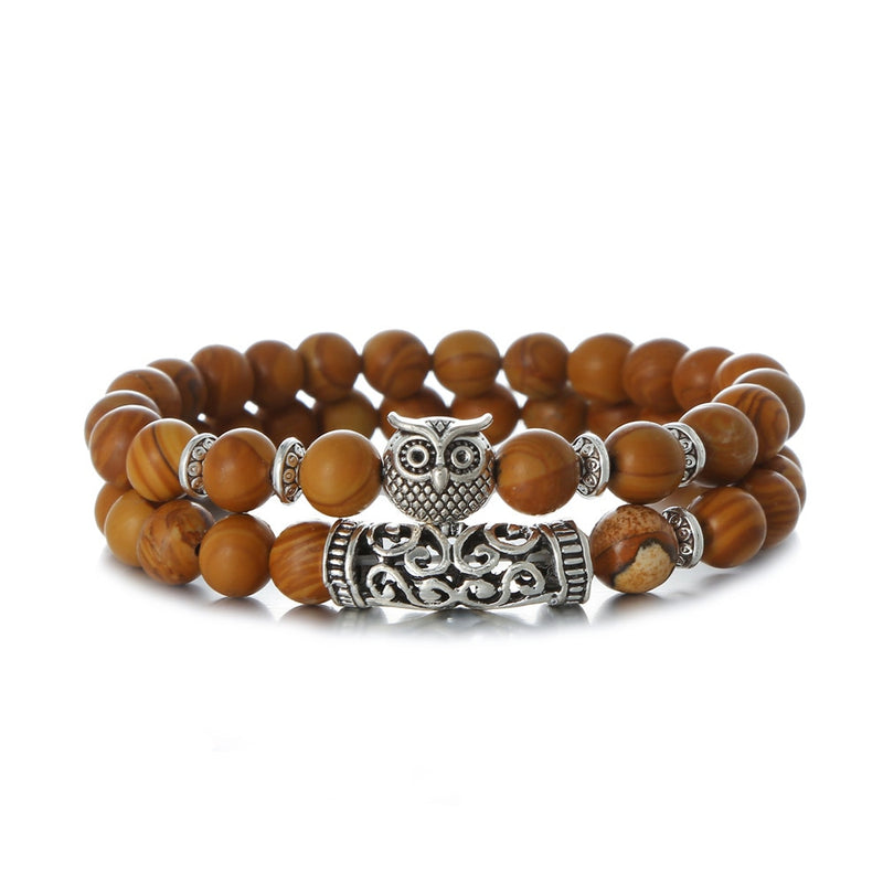Buddha-Kopf-Charm-Armband
