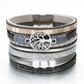 Baum des Lebens Lederarmband