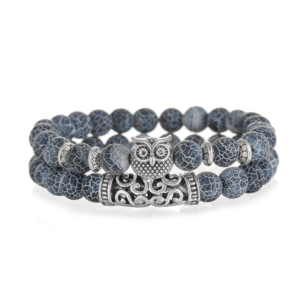 Buddha-Kopf-Charm-Armband