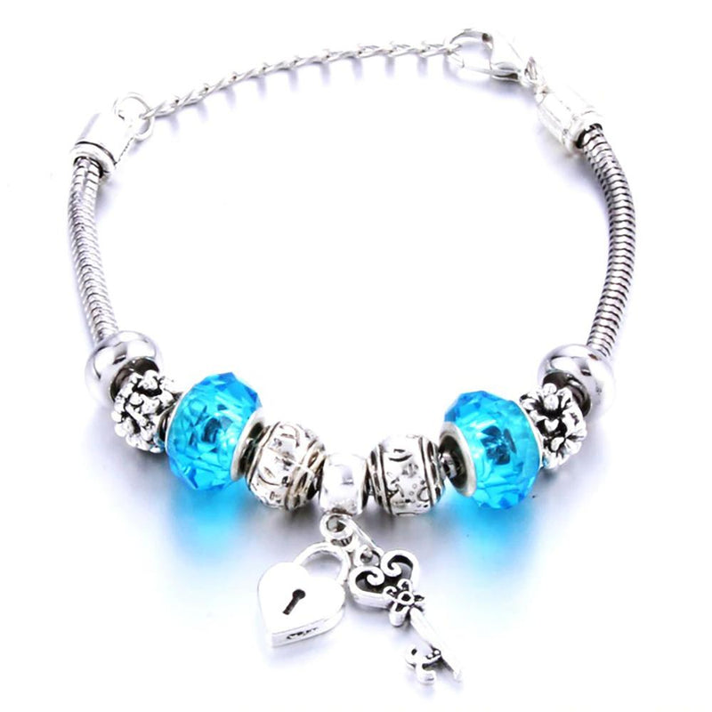 Charm-Armband-Kollektion „Herzen und Schlösser“