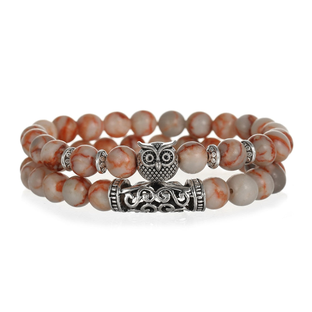 Buddha-Kopf-Charm-Armband