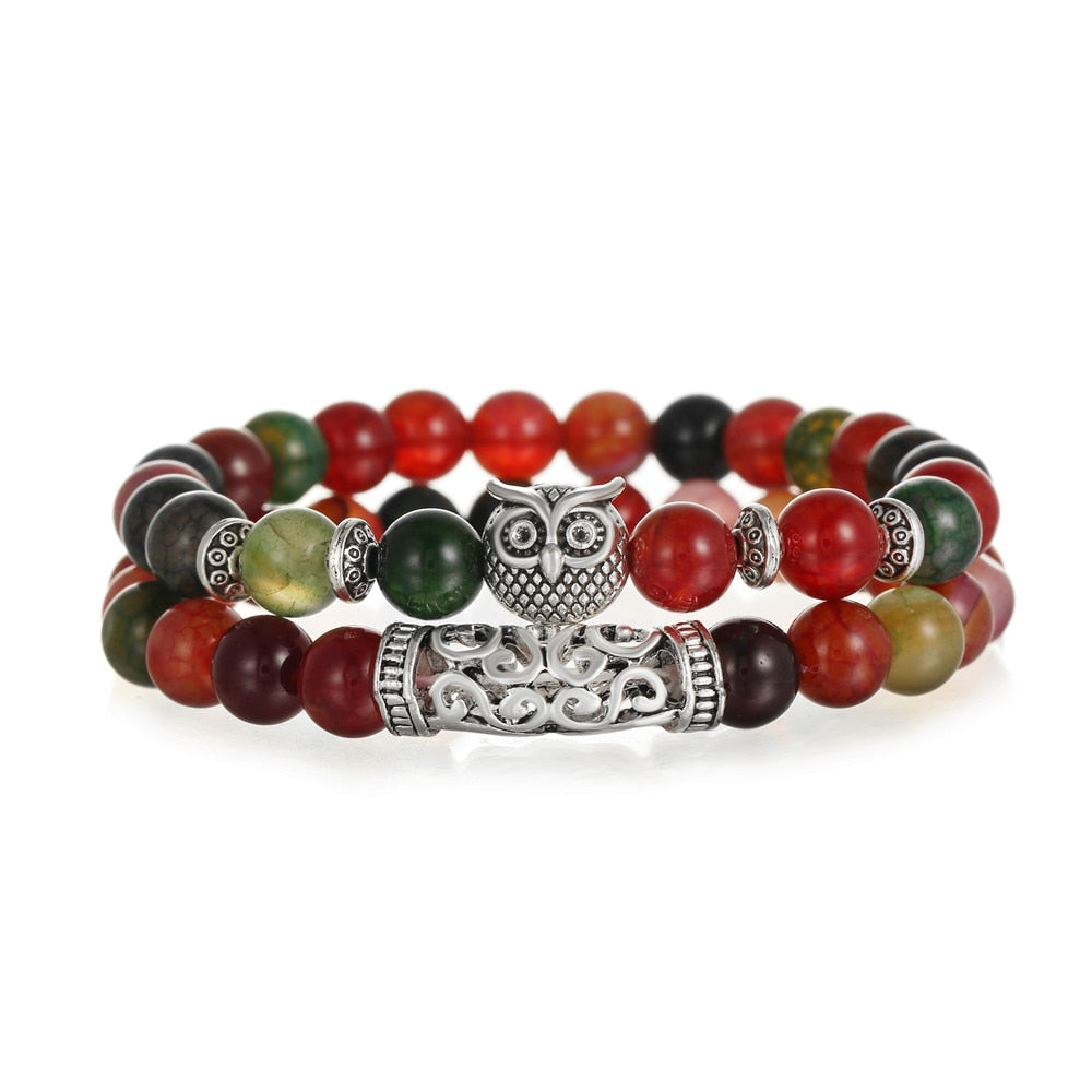 Buddha-Kopf-Charm-Armband