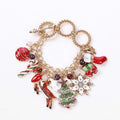 Feiertags-Themen-Halloween- und Weihnachts-Multi-Charm-Armbänder