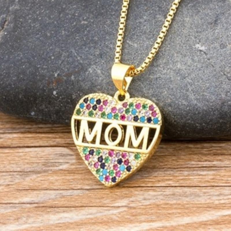 Statement-Halskettenkollektion „I Love Mom“