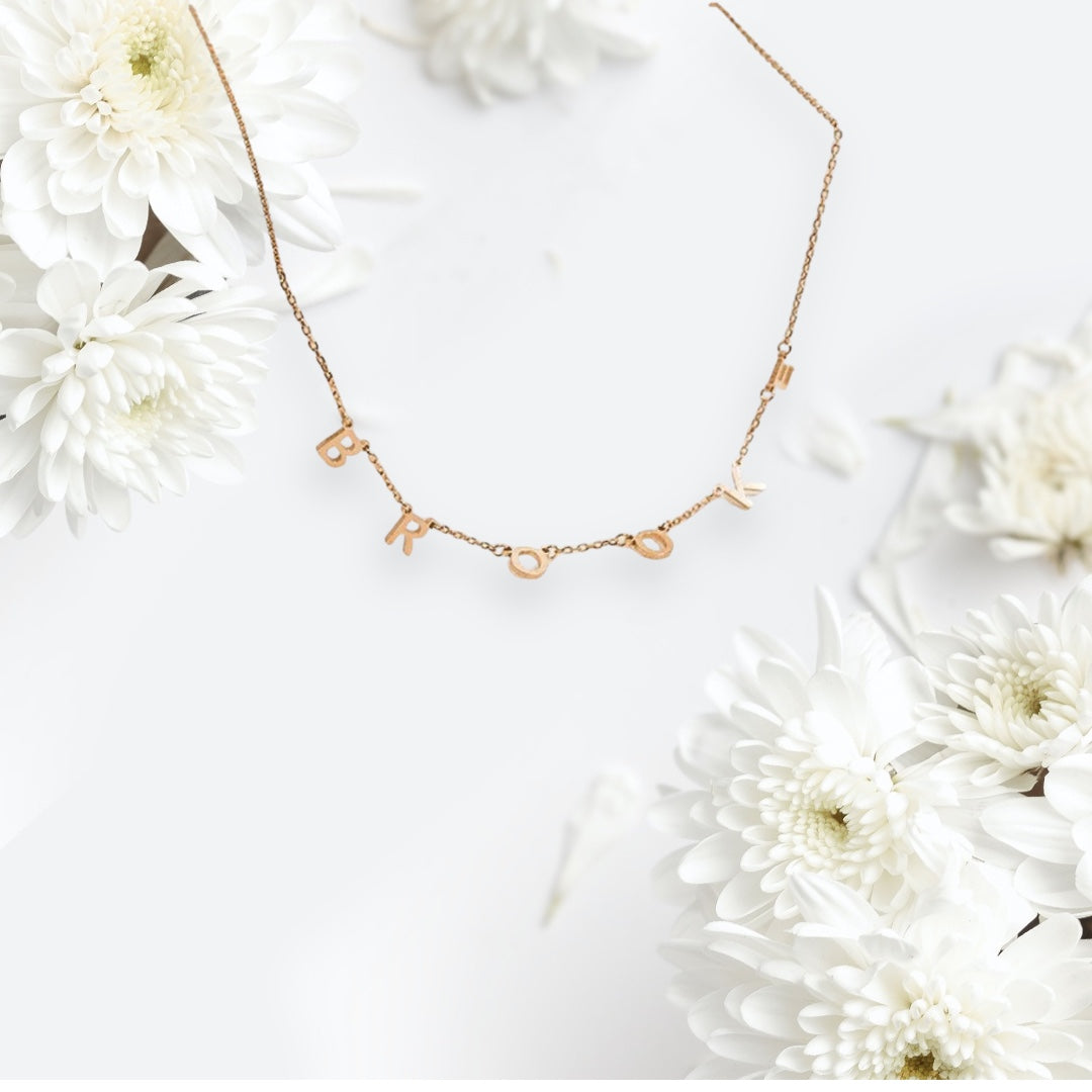 Personalisierte Namenskette