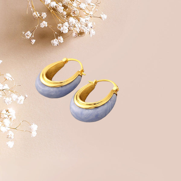 Creolen im Vintage-Stil