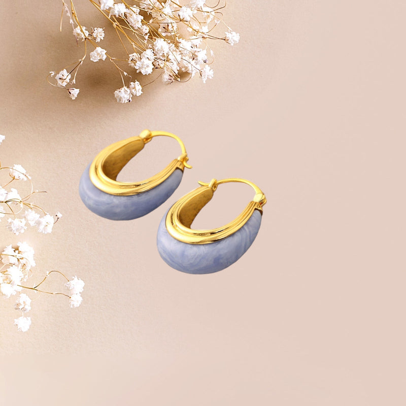 Creolen im Vintage-Stil