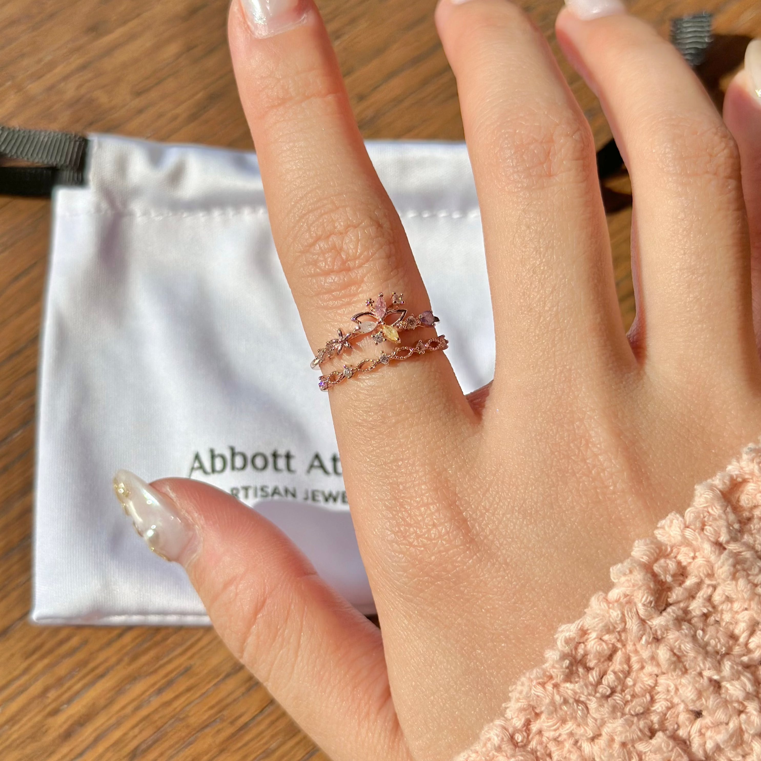 Verzauberter Blütenring