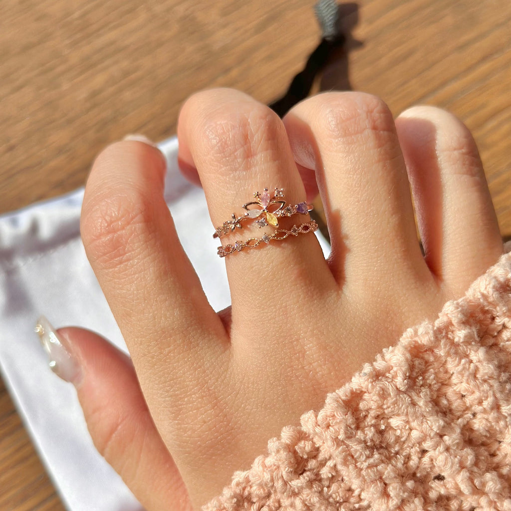 Verzauberter Blütenring