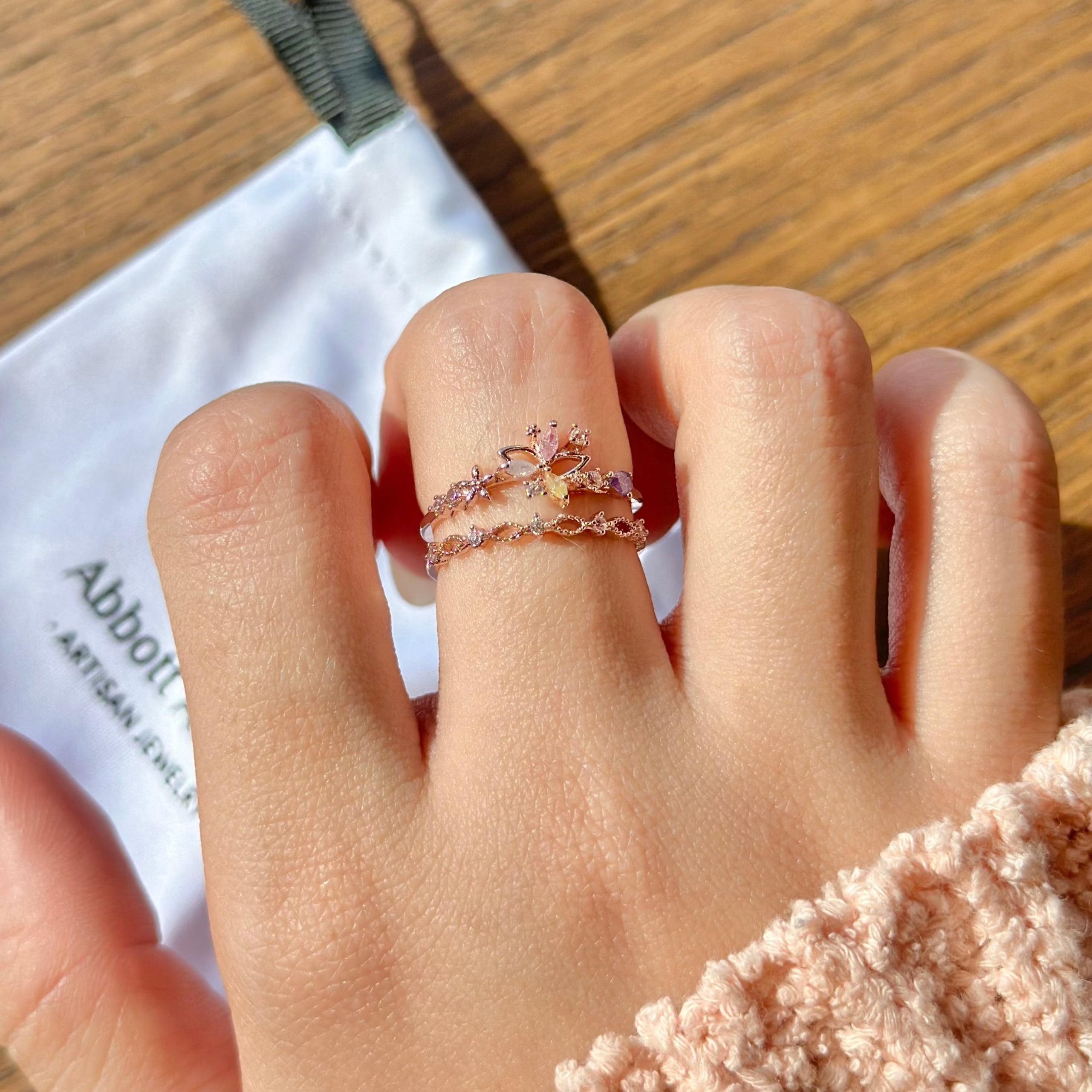 Verzauberter Blütenring