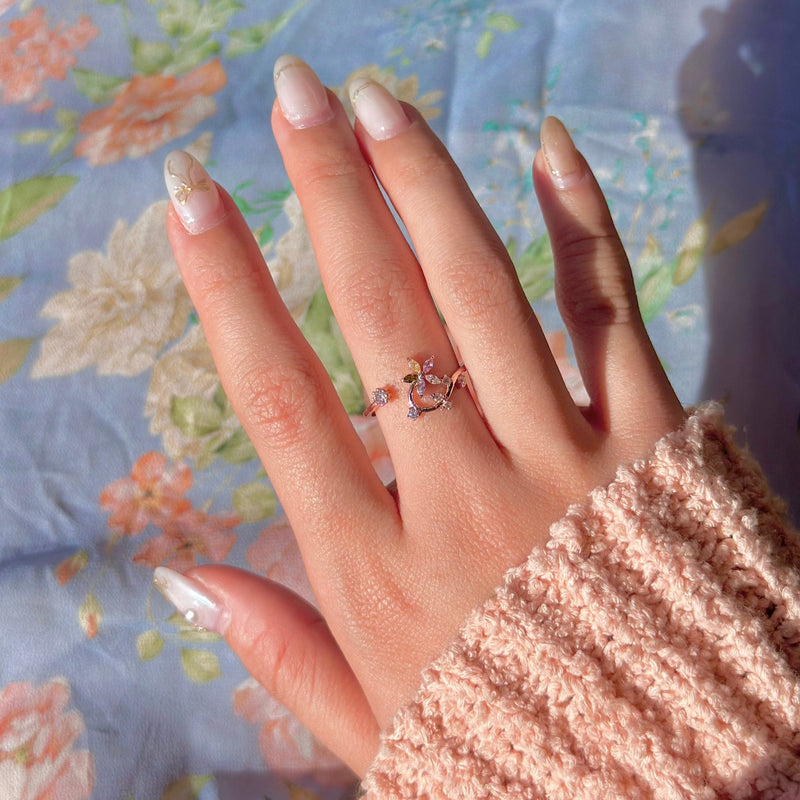 Zauberhafter Efeu Ring