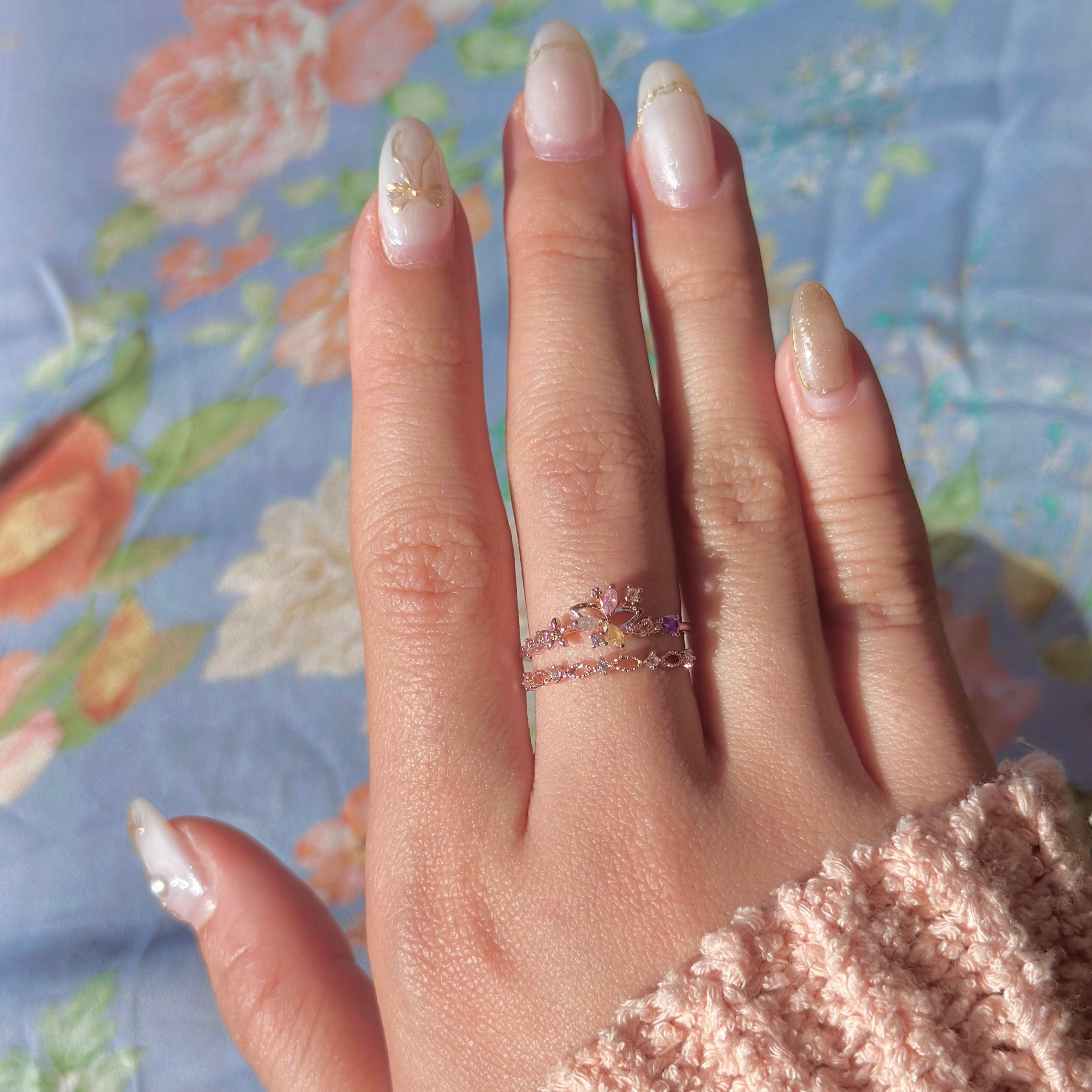 Verzauberter Blütenring