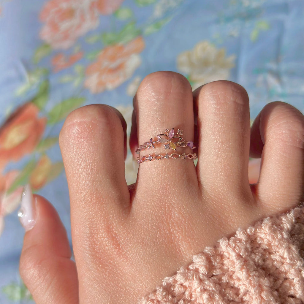 Verzauberter Blütenring