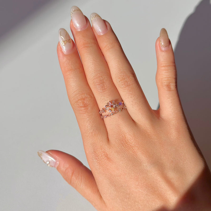 Verzauberter Blütenring