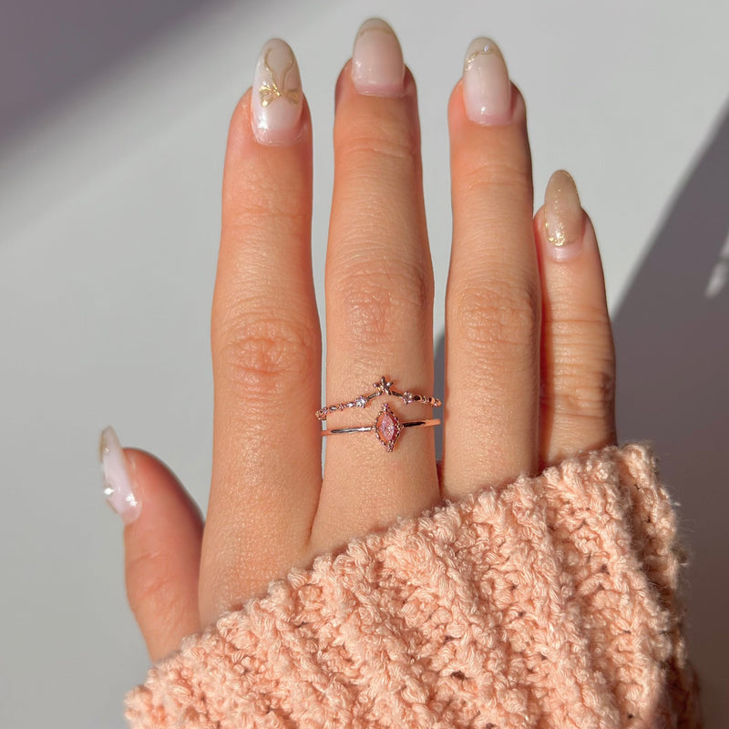 Frühlings-Tiara-Ring