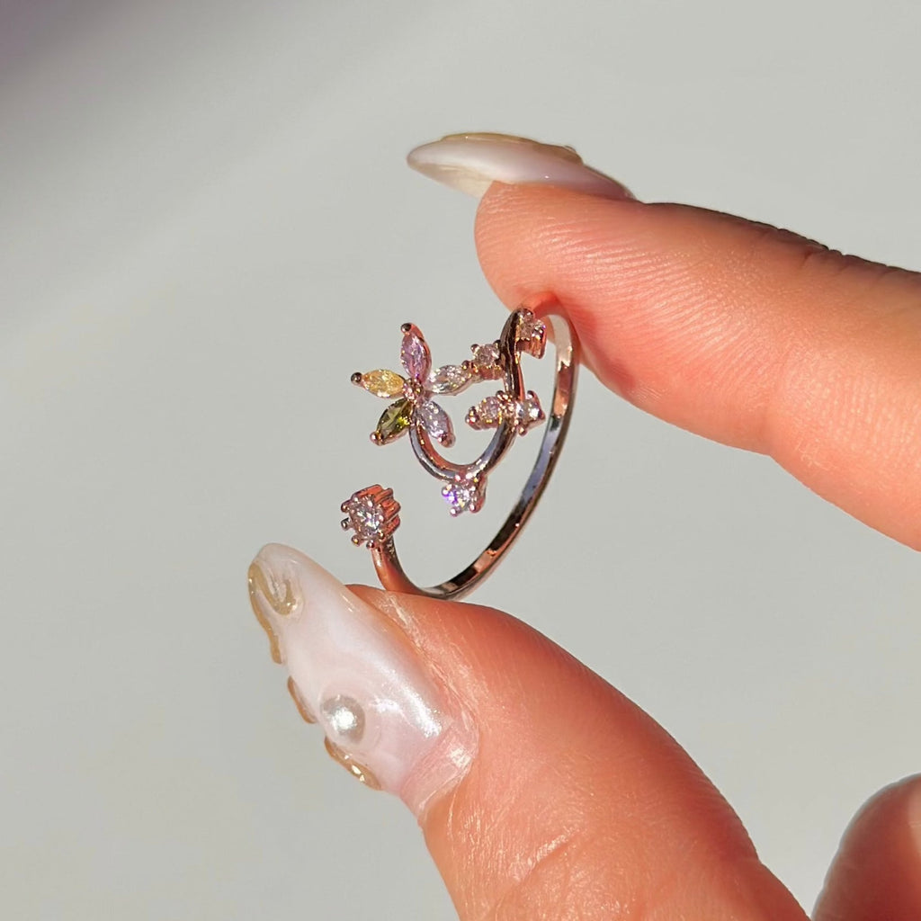 Zauberhafter Efeu Ring