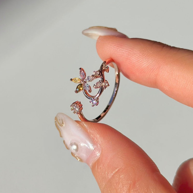 Zauberhafter Efeu Ring